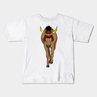 Horse Samurai Martial arts Kids T-Shirt